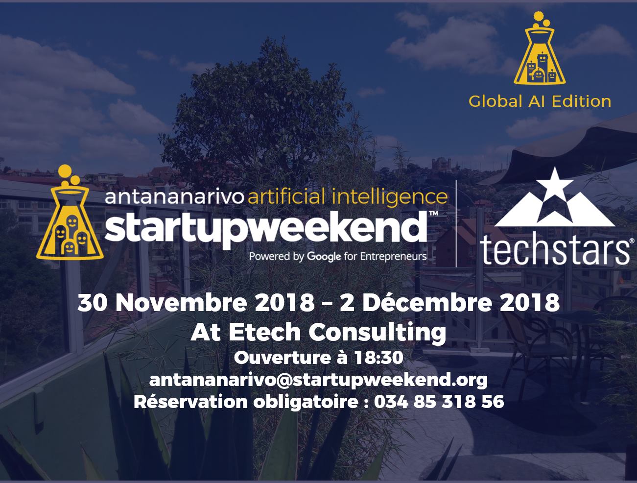Global Startup Weekend AI Antananarivo – La première édition