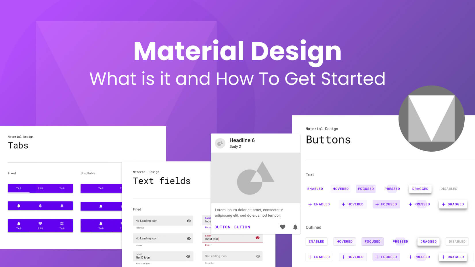 Designer les meilleures app style Android responsives avec Material.io / Material Design